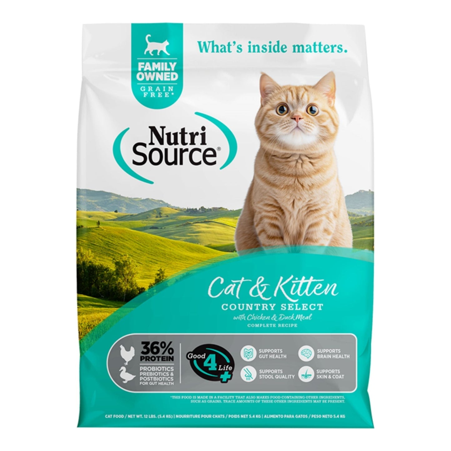 Nutrisource Cat Select Grain-Free Country, 12 lb