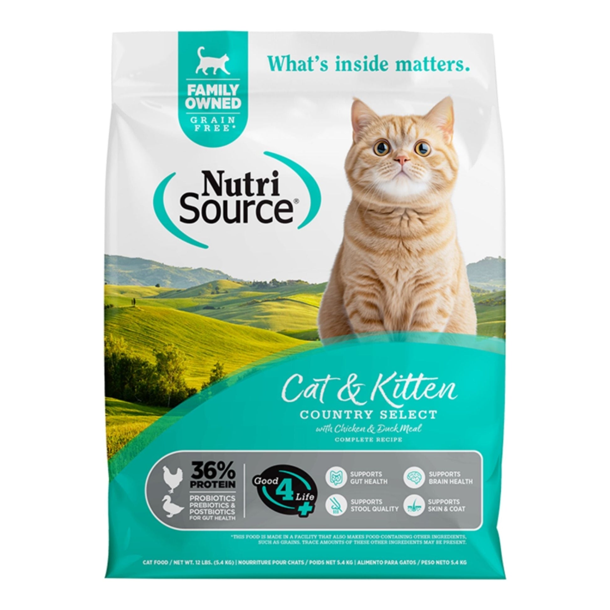 Nutrisource Cat Select Grain-Free Country, 4 lb