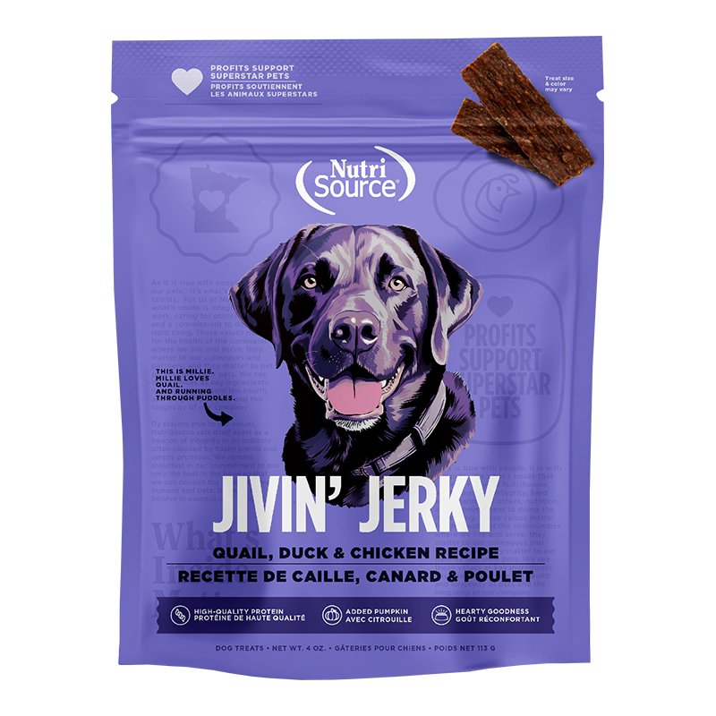 Nutrisource Dog Jerky Dog Treat Prairie Select, 4 oz, view 2