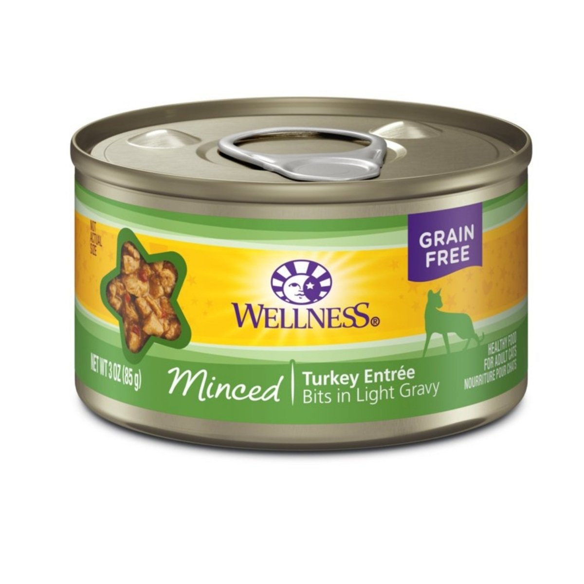 Wellness Cat Complete Health Minced Turkey Entrée 3oz. (Case of 24) - Pets Perfect