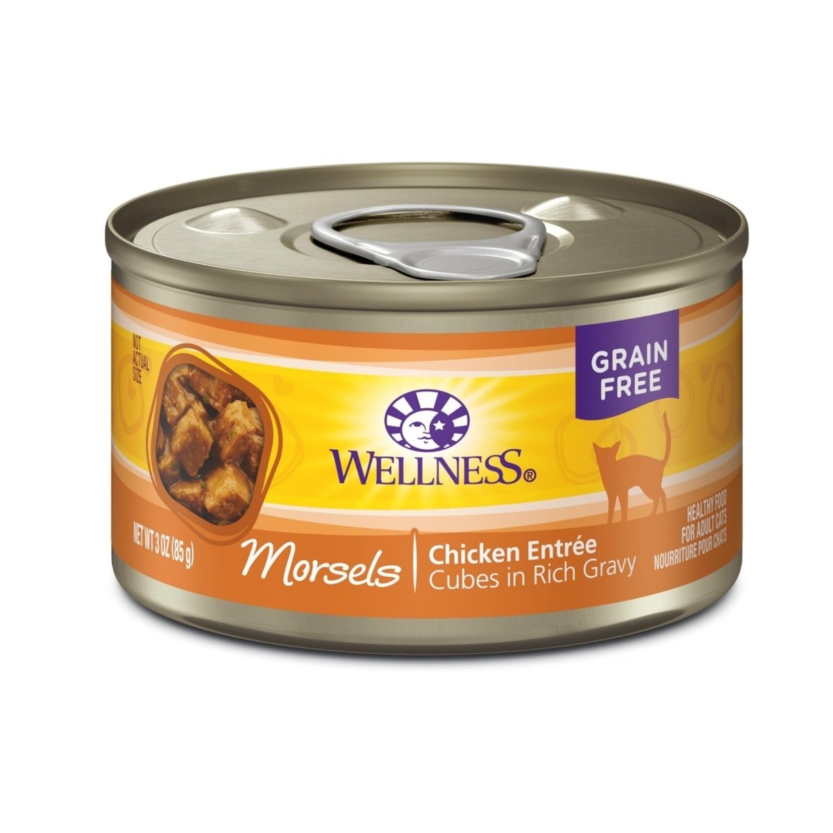 Wellness Cat Complete Health Morsel Chicken Entrée 3oz. (Case of 24) - Pets Perfect
