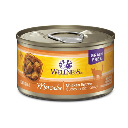 Wellness Cat Complete Health Morsel Chicken Entrée 3oz. (Case of 24) - Pets Perfect