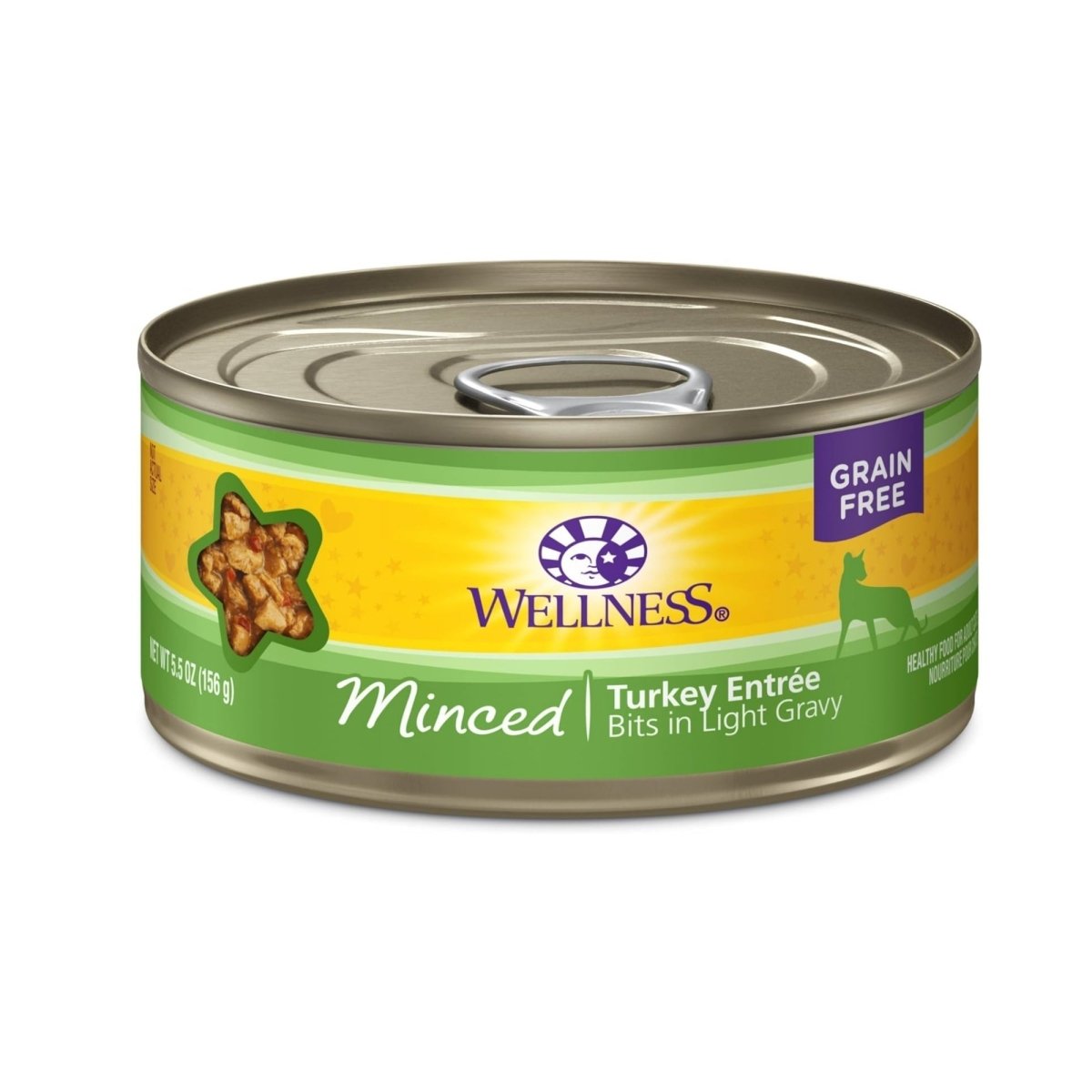 Wellness Cat Complete Health Minced Turkey Entrée 5.5oz. (Case of 24) - Pets Perfect