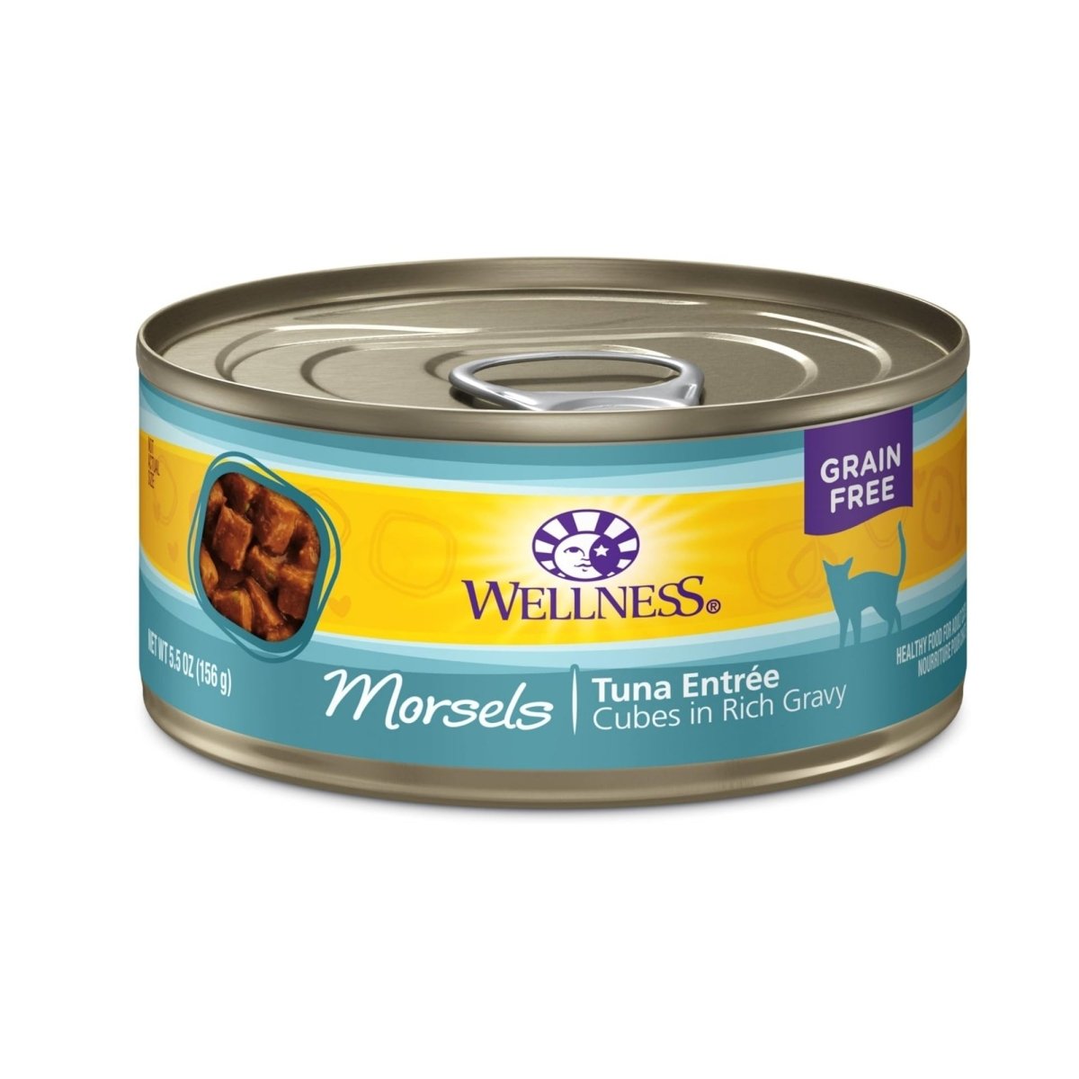 Wellness Cat Complete Health Morsel Tuna Entrée 5.5oz. (Case of 24) - Pets Perfect