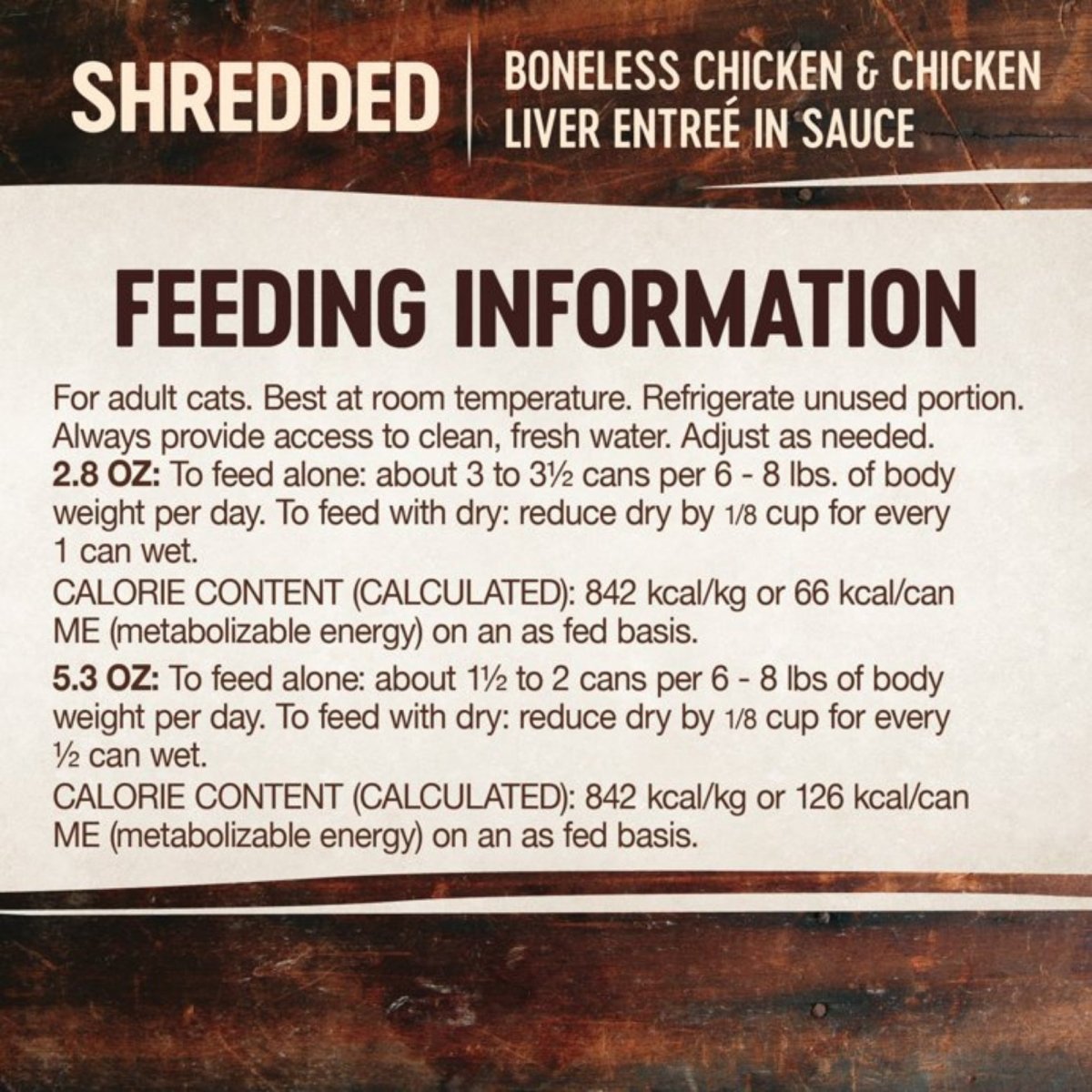 Wellness Cat Core Signature Select Shredded Chicken Chicken Liver Entrée 2.8oz. (Case of 12) - Pets Perfect