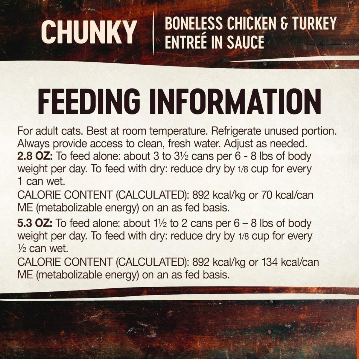 Wellness Cat Core Signature Select Chunky Chicken Turkey Entrée 5.3oz. (Case of 12) - Pets Perfect