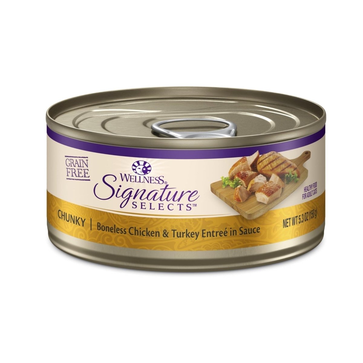 Wellness Cat Core Signature Select Chunky Chicken Turkey Entrée 5.3oz. (Case of 12) - Pets Perfect