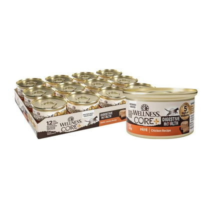 Wellness Cat Core Digestive Health Chicken Pate 3oz. (Case of 12) - Pets Perfect