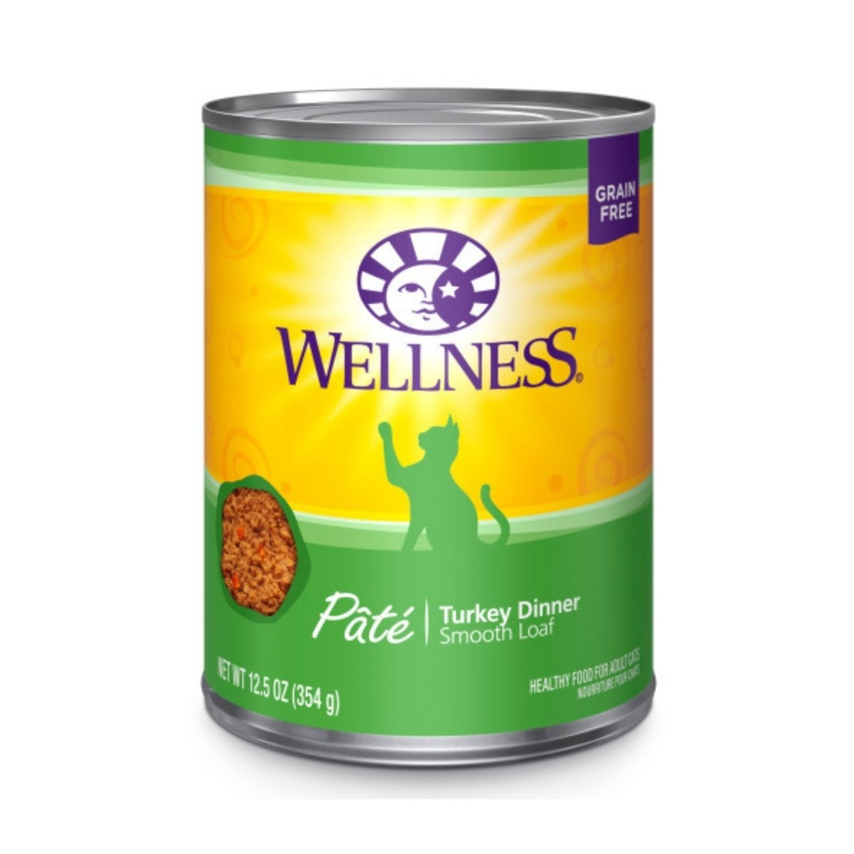 Wellness Cat Complete Health Grain - free Turkey Pate 12.5oz. (Case of 12) - Pets Perfect