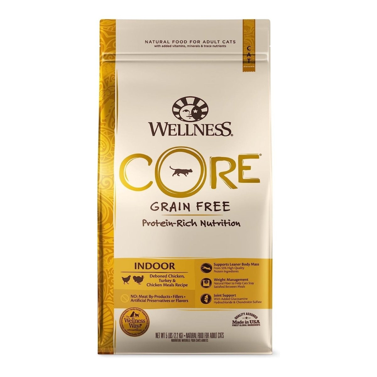 Wellness Cat Core Indoor Recipe 5Lb - Pets Perfect