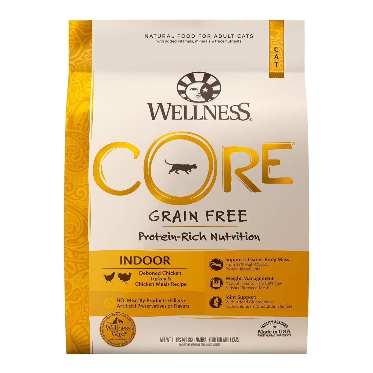 Wellness Cat Core Indoor Recipe 11Lb - Pets Perfect