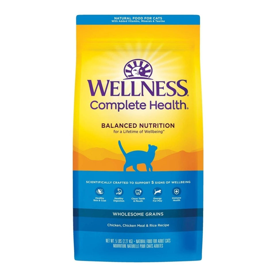 Wellness Complete Health Dry Cat Food, 5 lb