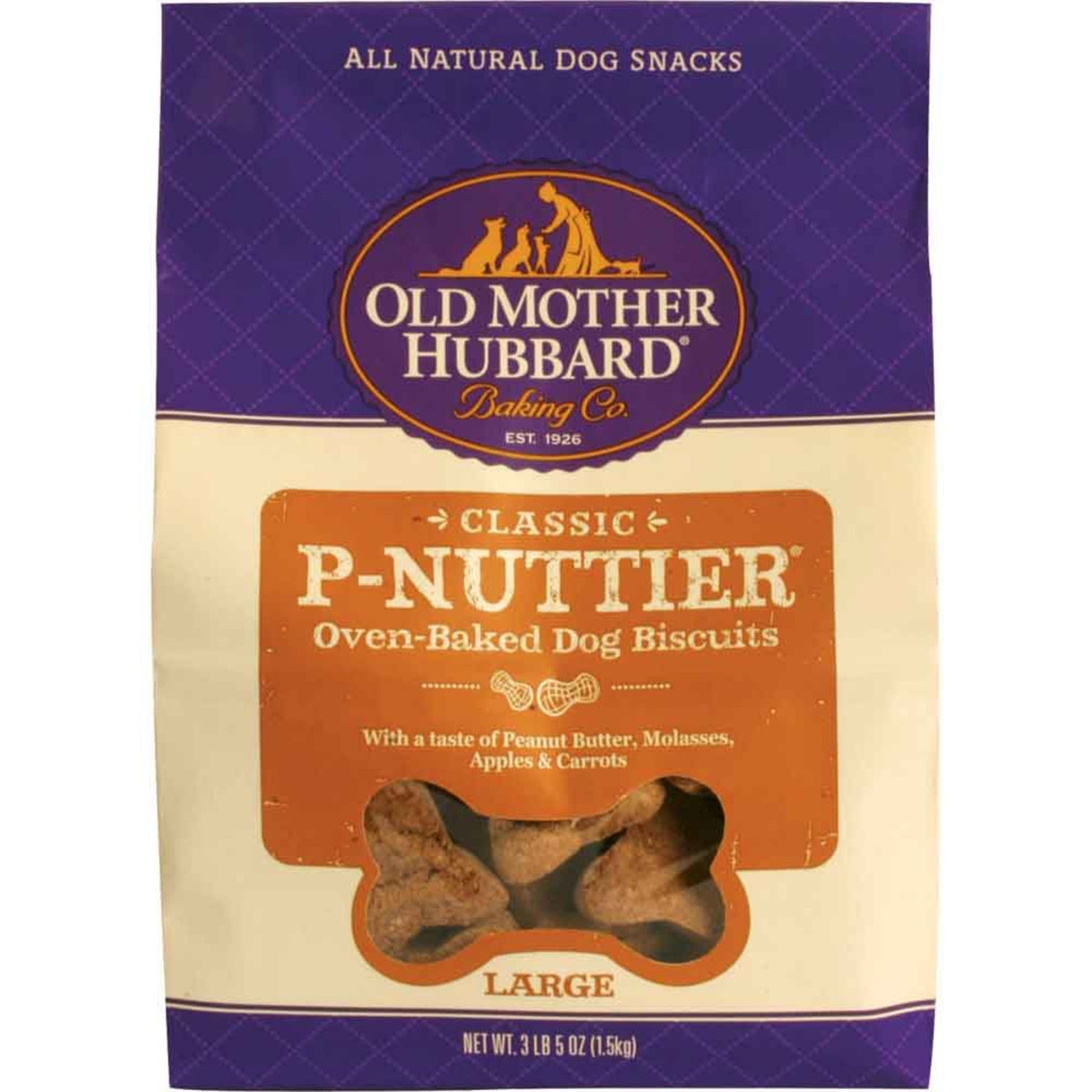 Omh Large P-Nuttier, 3 lb, 5 oz Crunchy Classic Snacks