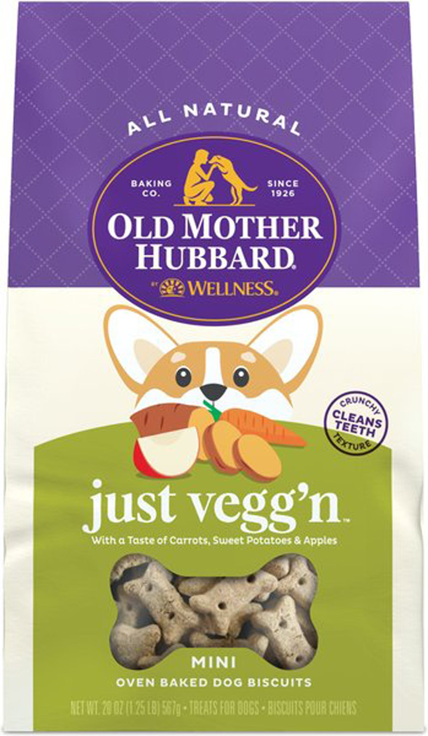 Omh Mini Just Vegg'N 20 oz. Crunchy Classic Snacks