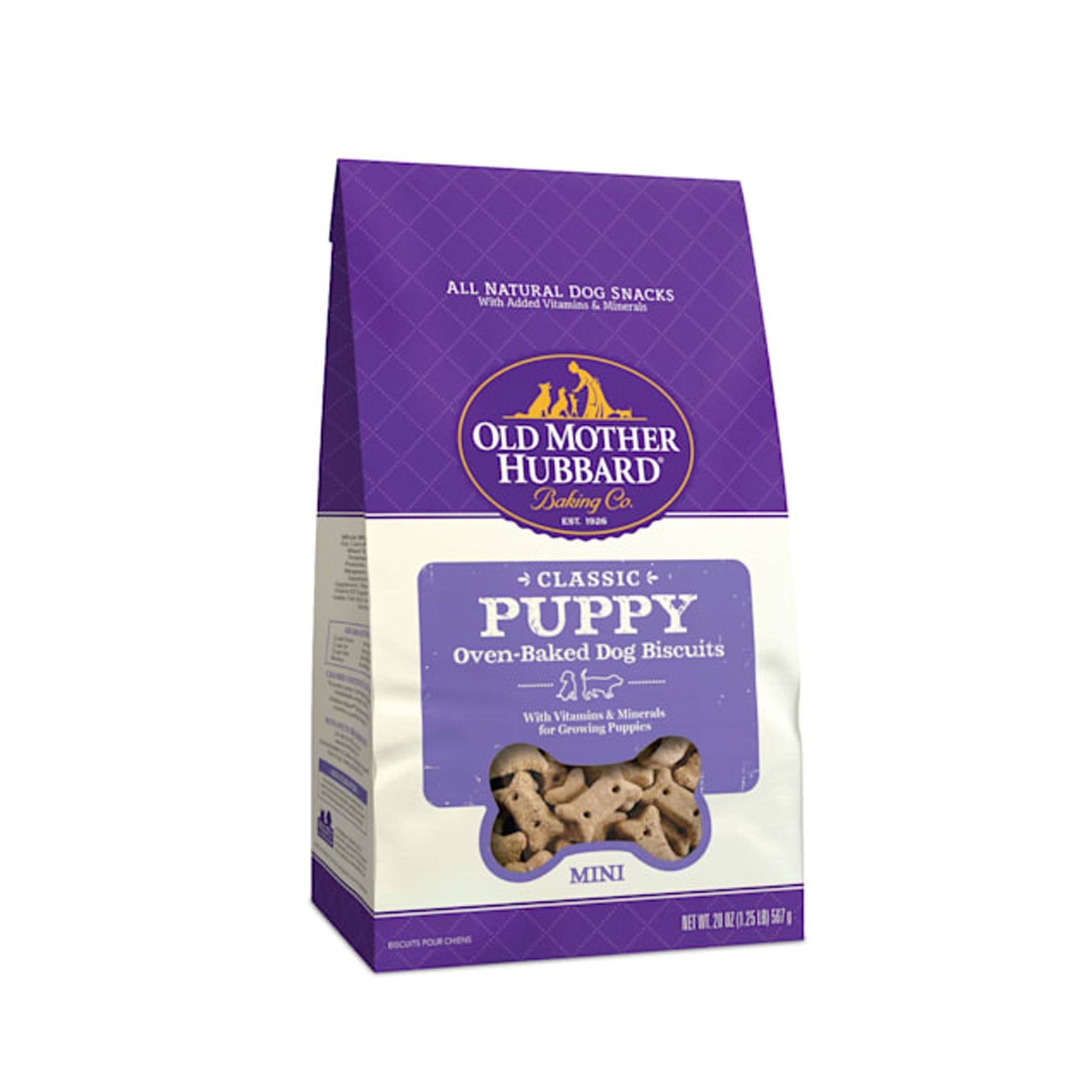 Omh Mini Puppy 20 oz. Crunchy Classic Snacks
