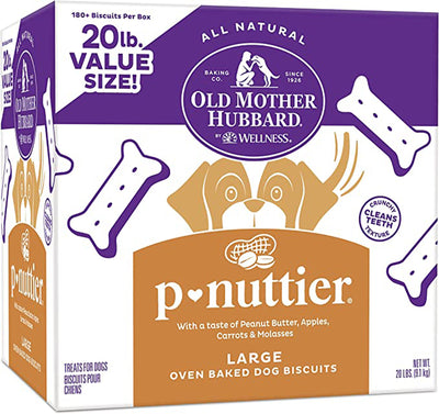 Omh Large P-Nuttier 20 lb Bulk Crunchy Classic Snacks