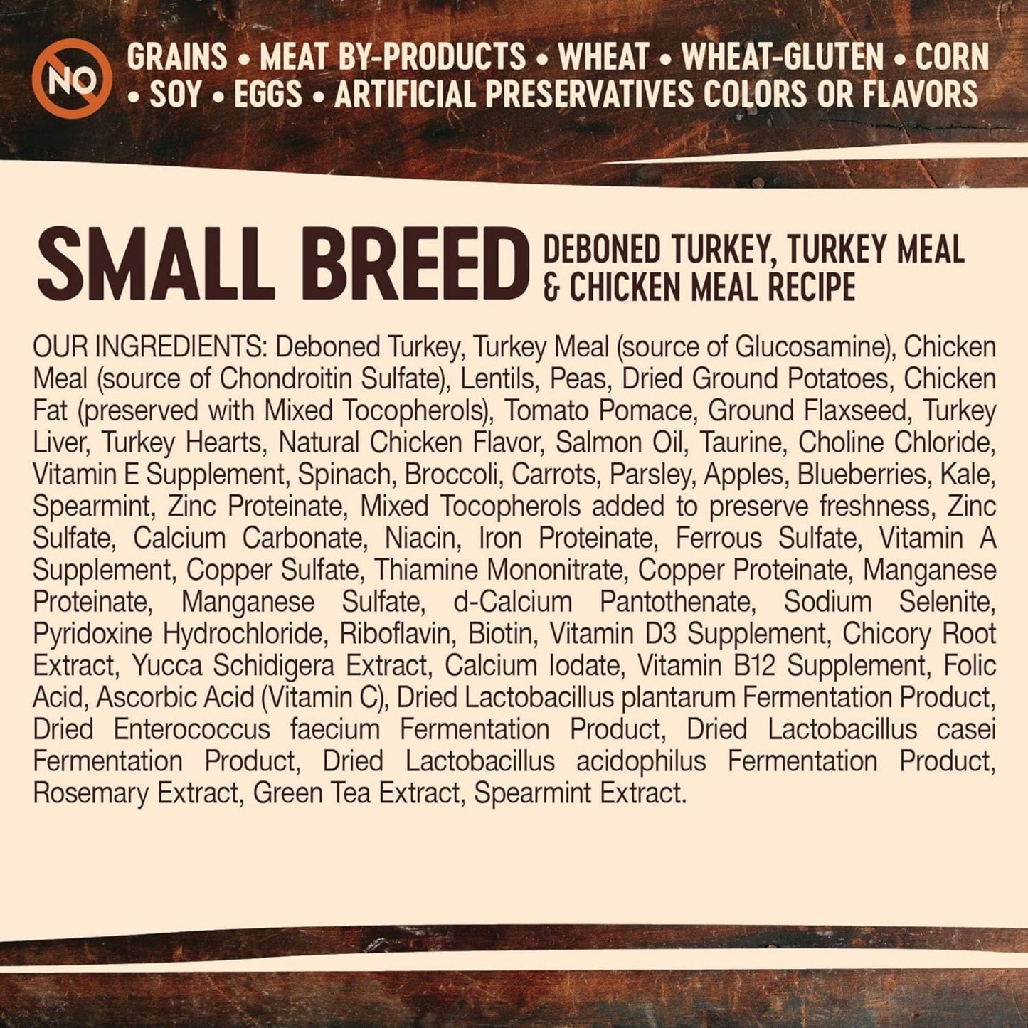 Wellness Dog Core Rawrev Small Breed 10 lb Turkey Chicken Meal, view 2