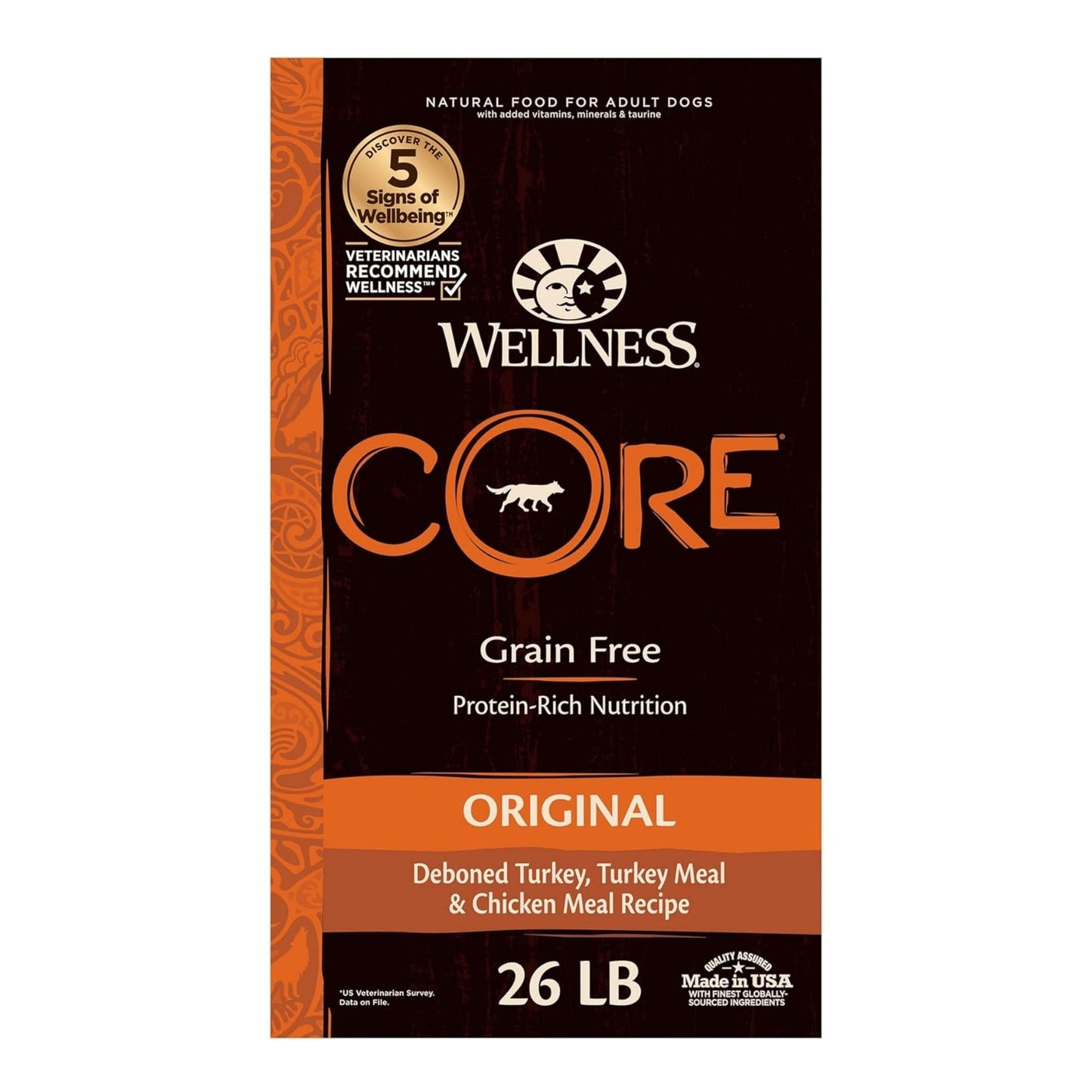 Wellness Dog Core Original 24 lb Grain-Free
