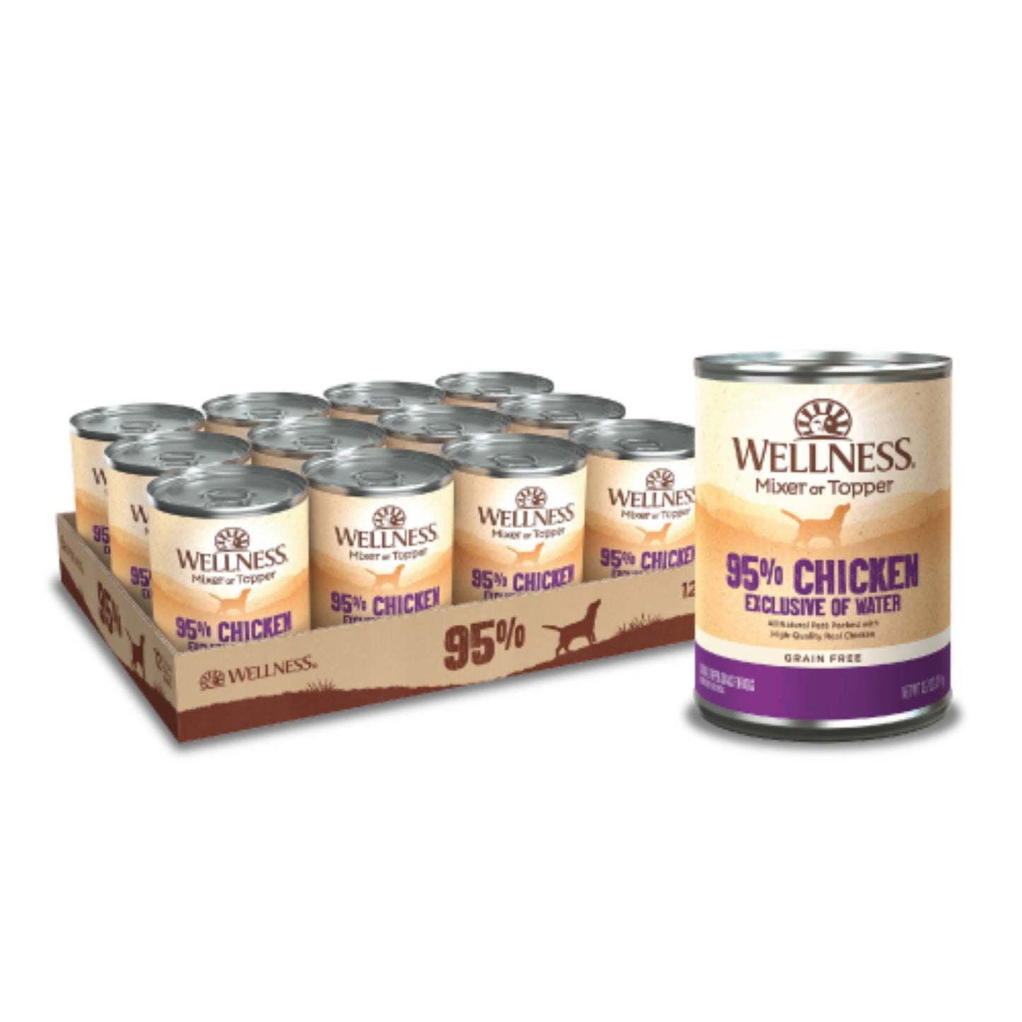 Wellness Dog Complete Health 95% Chicken 13.2 oz. 12 ct