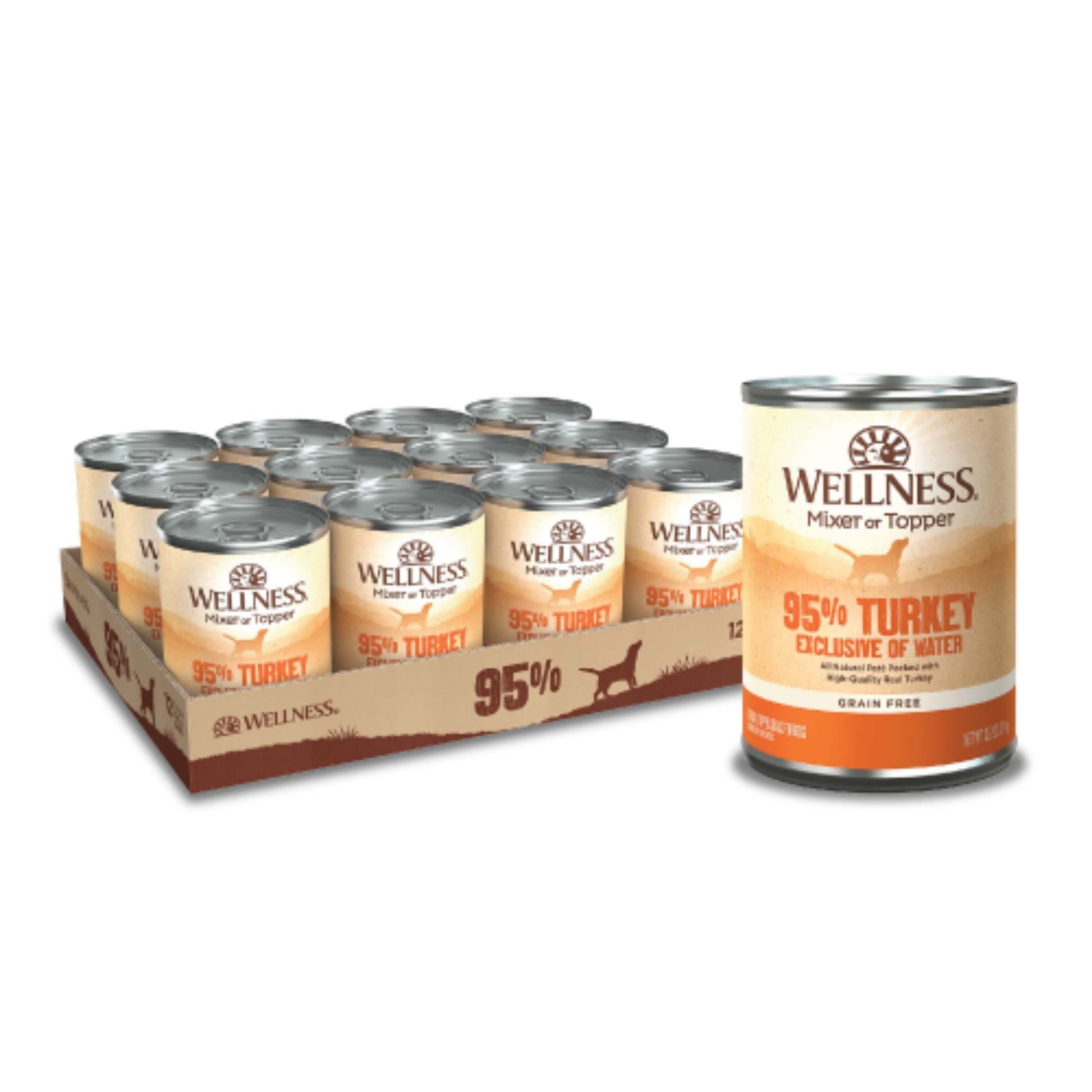 Wellness Dog Complete Health 95% Turkey 13.2 oz. 12 ct