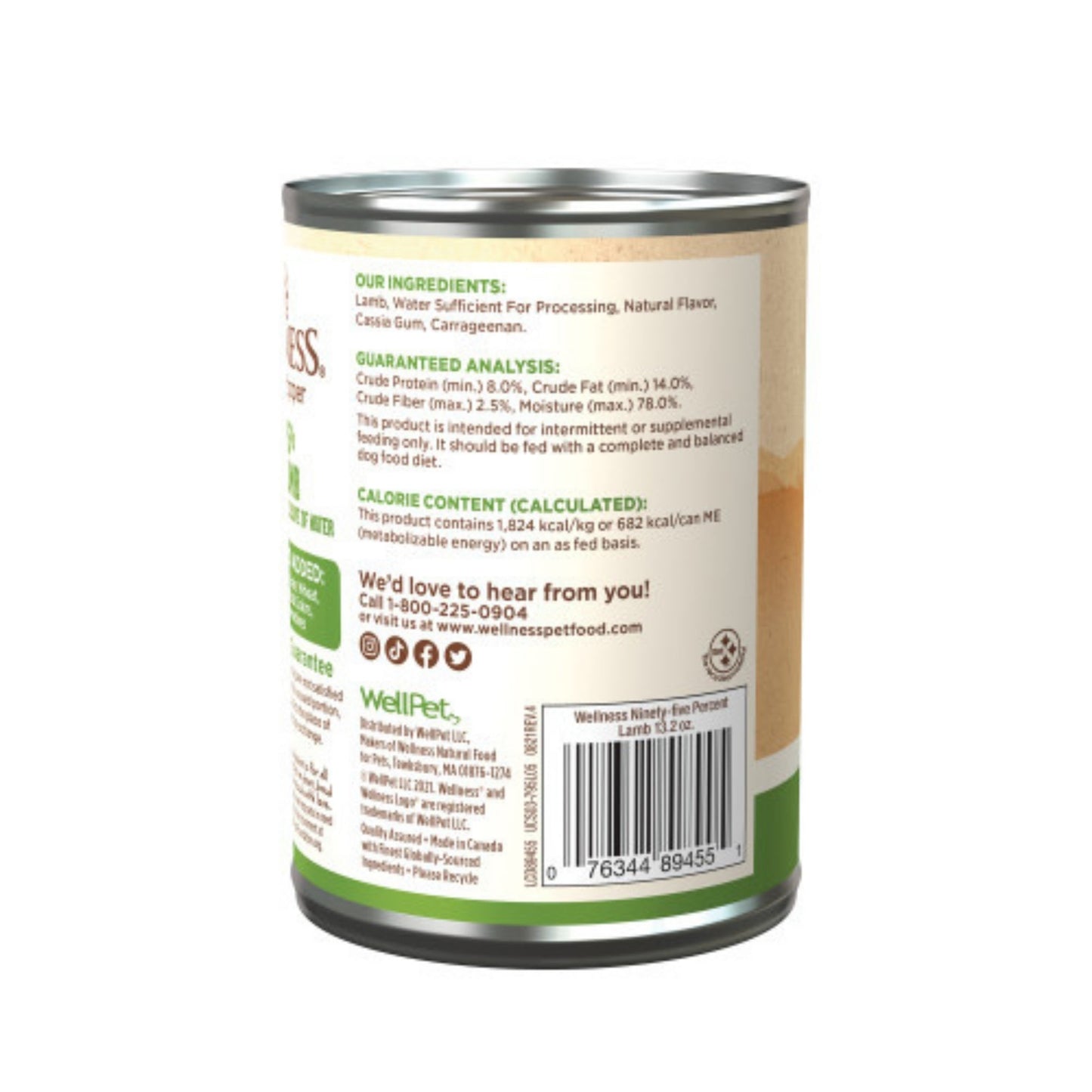 Wellness Dog Complete Health 95% Lamb 13.2 oz. 12 ct, view 3
