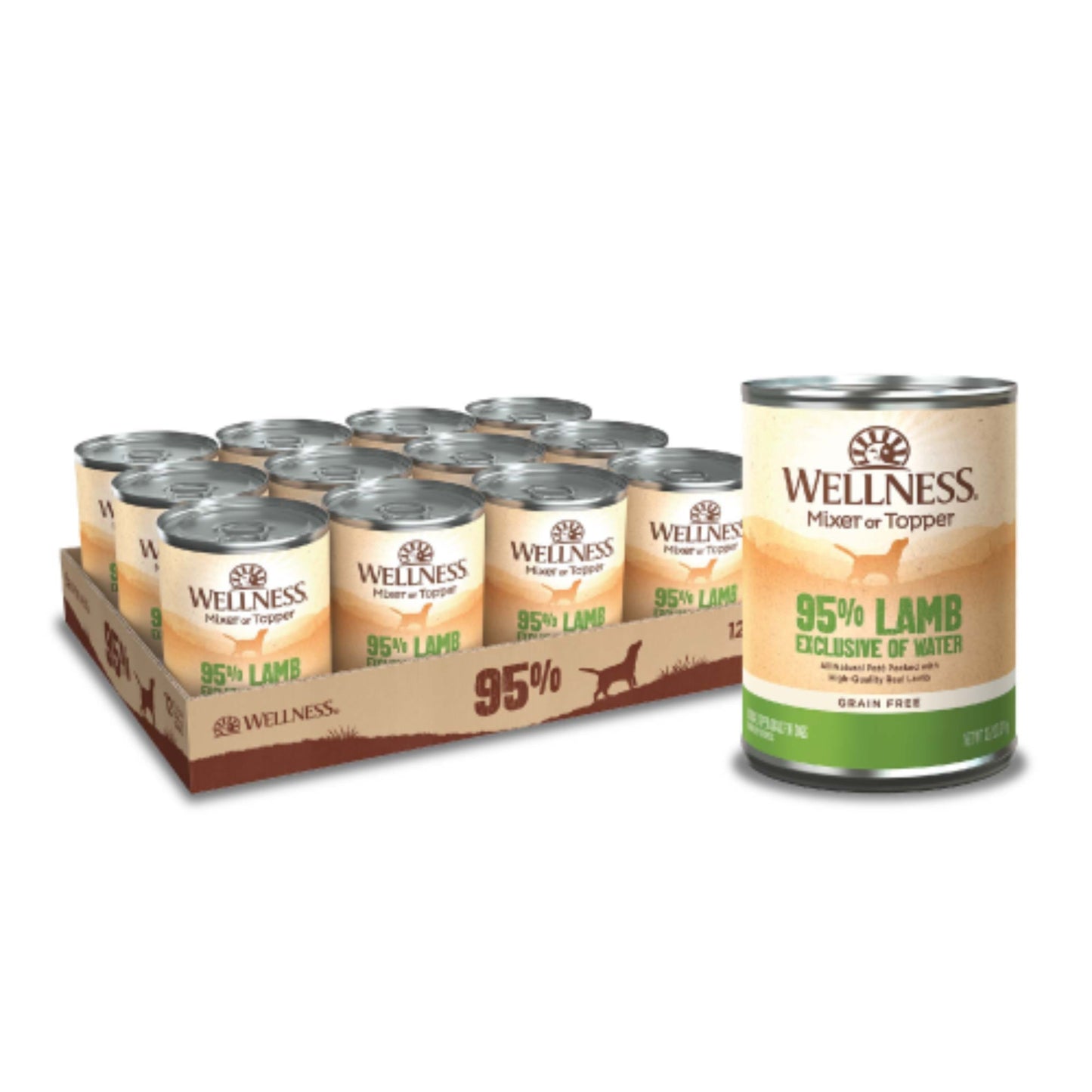 Wellness Dog Complete Health 95% Lamb 13.2 oz. 12 ct