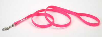 Coastal SinglePly Nylon Dog Leash Neon, Pink, 3/4 in x 4 ft