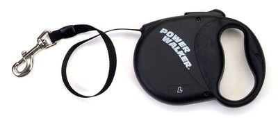 Coastal Retractable Dog Leash, Black, 16 ft, Large