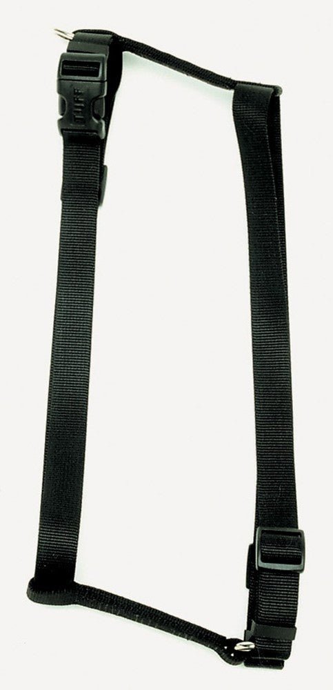 Coastal Standard Adjustable Nylon Dog Harness Black, 1ea/SM, 5/8In X 1424 in - Pets Perfect