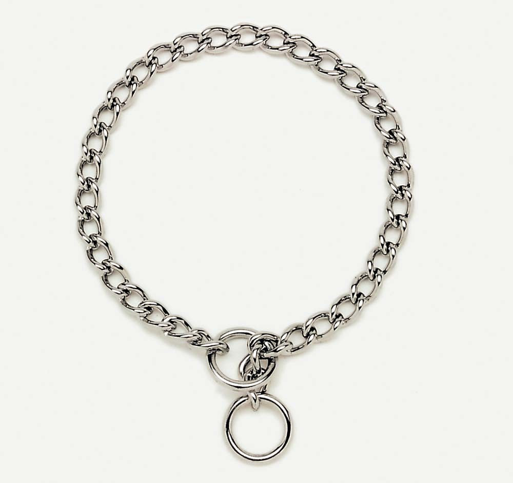 Titan Chain Training Dog Collar x-Heavy Nickel, Chrome 4 mm x 30 in
