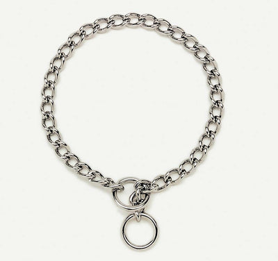Titan Chain Training Dog Collar x-Heavy Nickel, Chrome 4 mm x 30 in