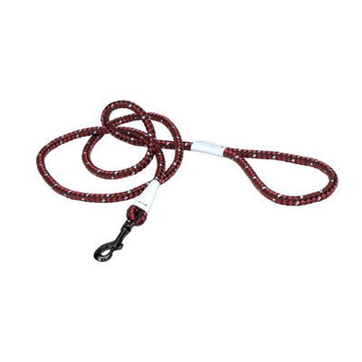 Coastal K9 Explorer 6 Rope Snap Dog Leash Berry Red - Pets Perfect