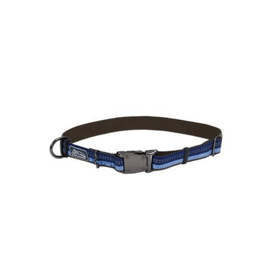 Coastal K9 Explorer 5/8 in Adj Dog Collar Sapphire Blue (8-12 in) - Pets Perfect
