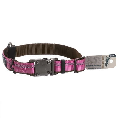 Coastal K9 Explorer 5/8 in Adj Dog Collar Rosebud Pink (8-12 in) - Pets Perfect
