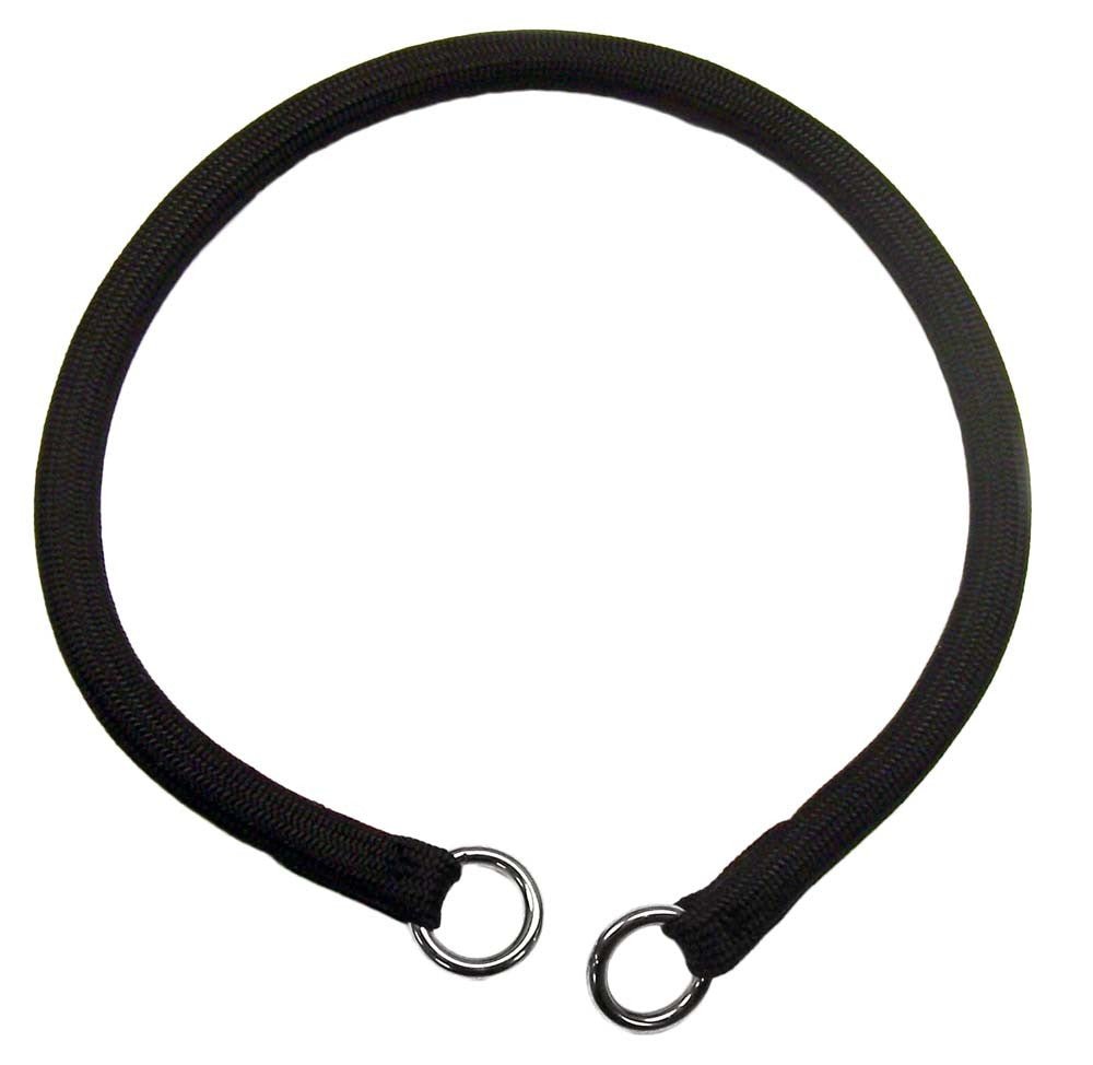 Coastal Round Nylon Training Dog Collar Black, 1ea/3/8 In X 18 in - Pets Perfect