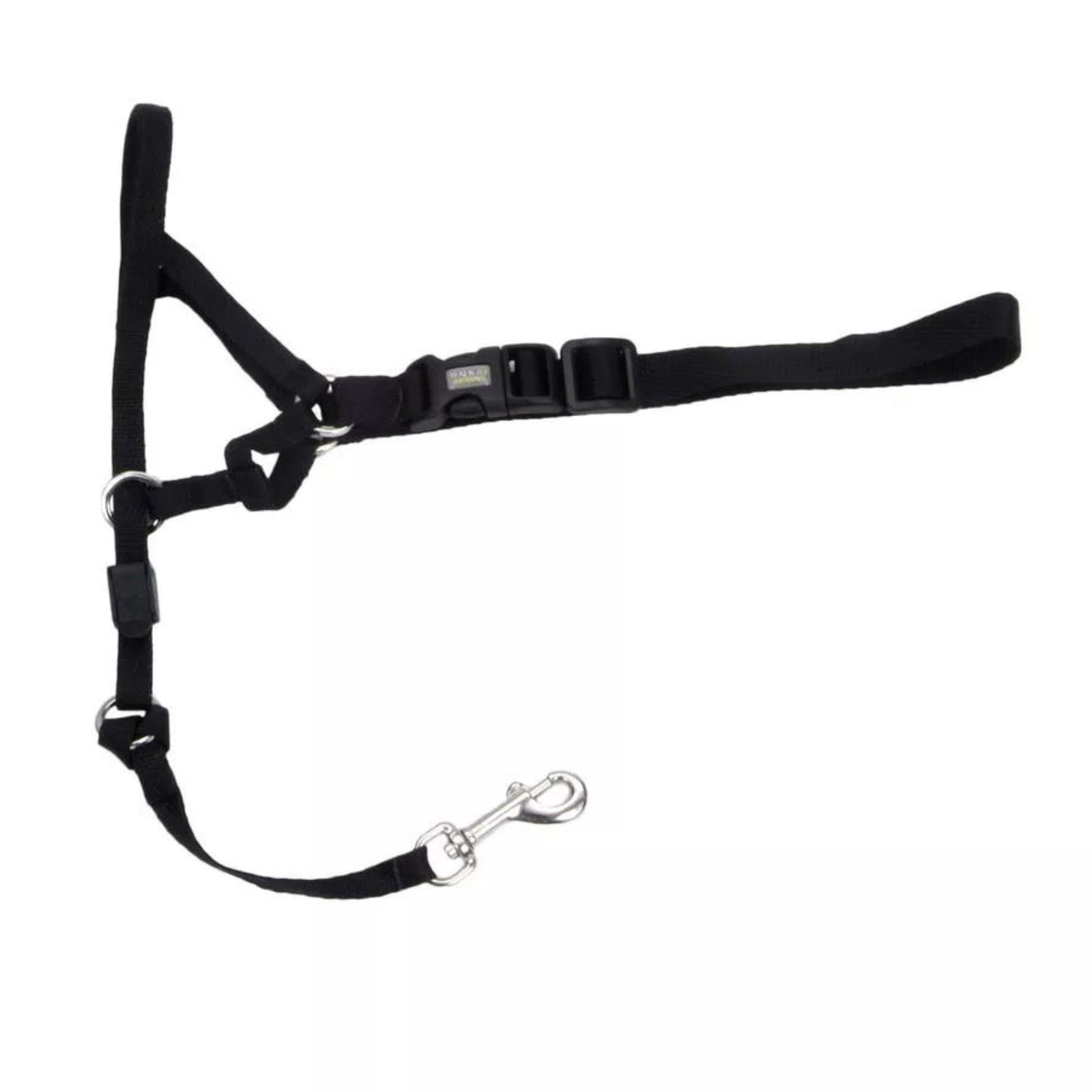 Walk 'n Train Dog Head Halter, Black Large