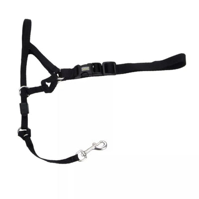 Walk 'n Train Dog Head Halter, Black Large - Pets Perfect