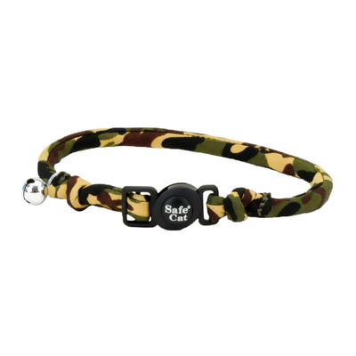 Coastal Products Safe Cat Round Fashion Cat Collar Camo, 12 in