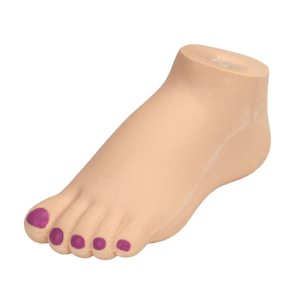 Rascals Latex Dog Toy Foot, 5 in