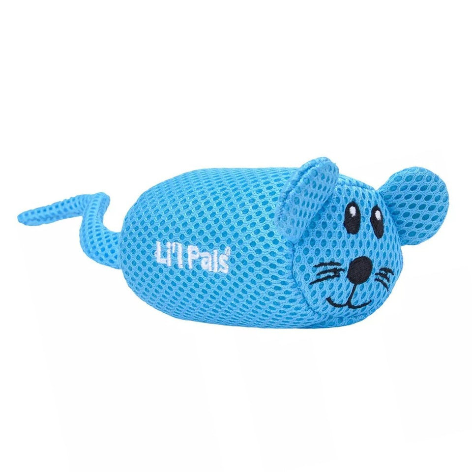 Coastal Pet Li'l Pals Mesh Dog Toy Mouse 5"