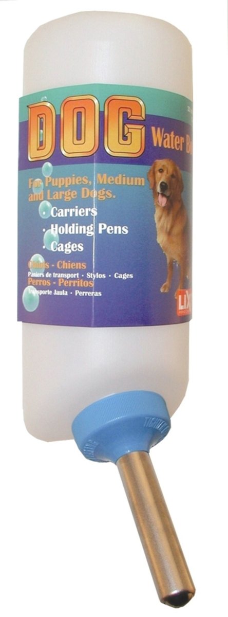 Lixit Dog Water Bottle White 1ea/32 oz - Pets Perfect