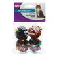 Spot Mylar Ball Cat Toy Multi - Color 1.5 in 4 Pack - Pets Perfect