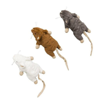 Spot Shaggy Mouse Catnip Cat Toy Assorted