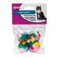 Spot Kitty Yarn Puffs Catnip Toy Assorted 1.5 in 4 Pack Small - Pets Perfect