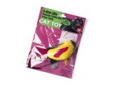 Spot A - Door - Able Bouncing Plush Bird with Feather Tail Cat Toy Multi - Color 4.5 in - Pets Perfect