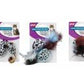 Spot Animal Print Rattle Catnip Toy Assorted 4.5 in 2 Pack - Pets Perfect