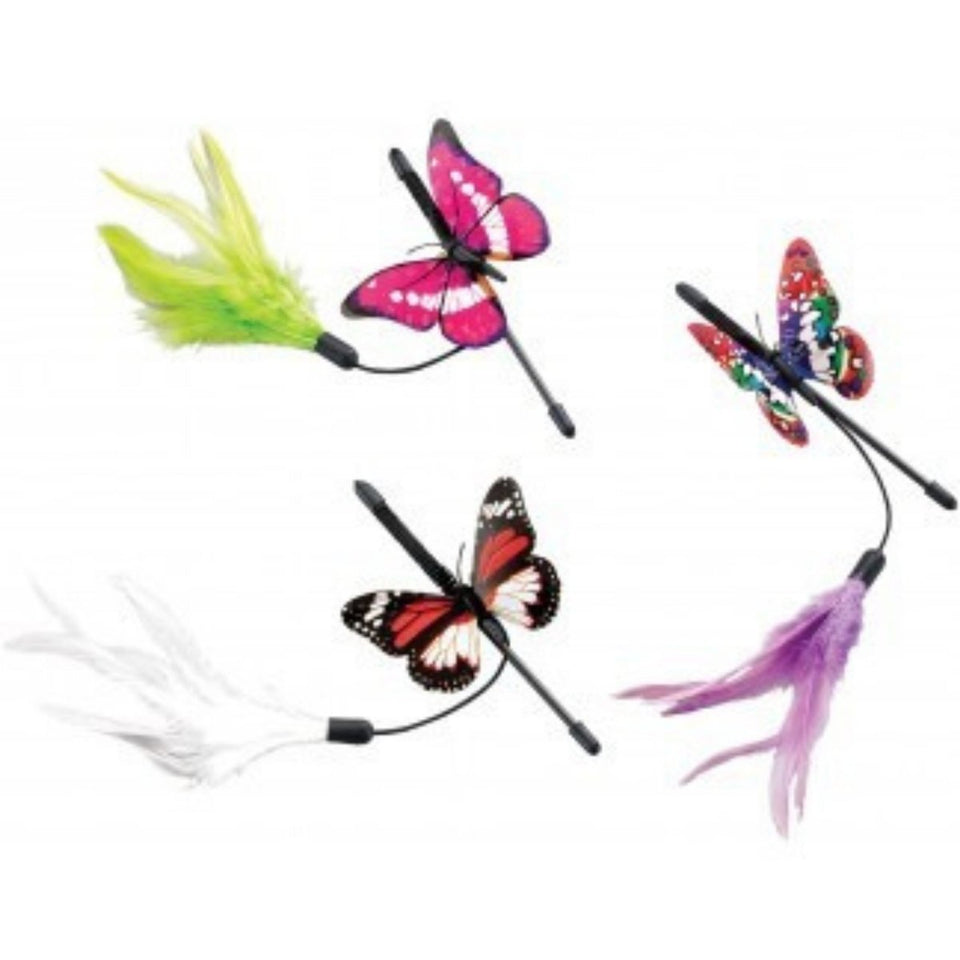 Spot 8" Mini, Fluttering Butterfly Teaser Wand