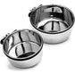 Spot Stainless Steel Coop Cup with Bolt Clamp Silver 20 oz
