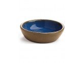 Spot Standard Crock Cat Saucer Tan; Blue 5 in - Pets Perfect