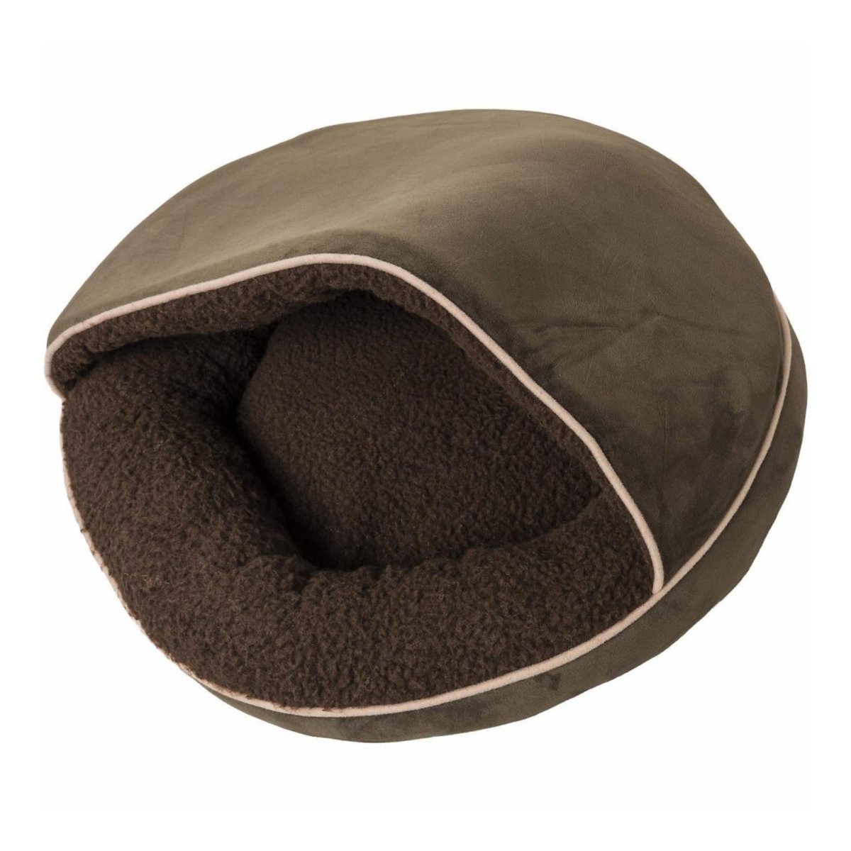 Ethical Pet Sleep Zone Nesting Cave 20" Chocolate - Pets Perfect